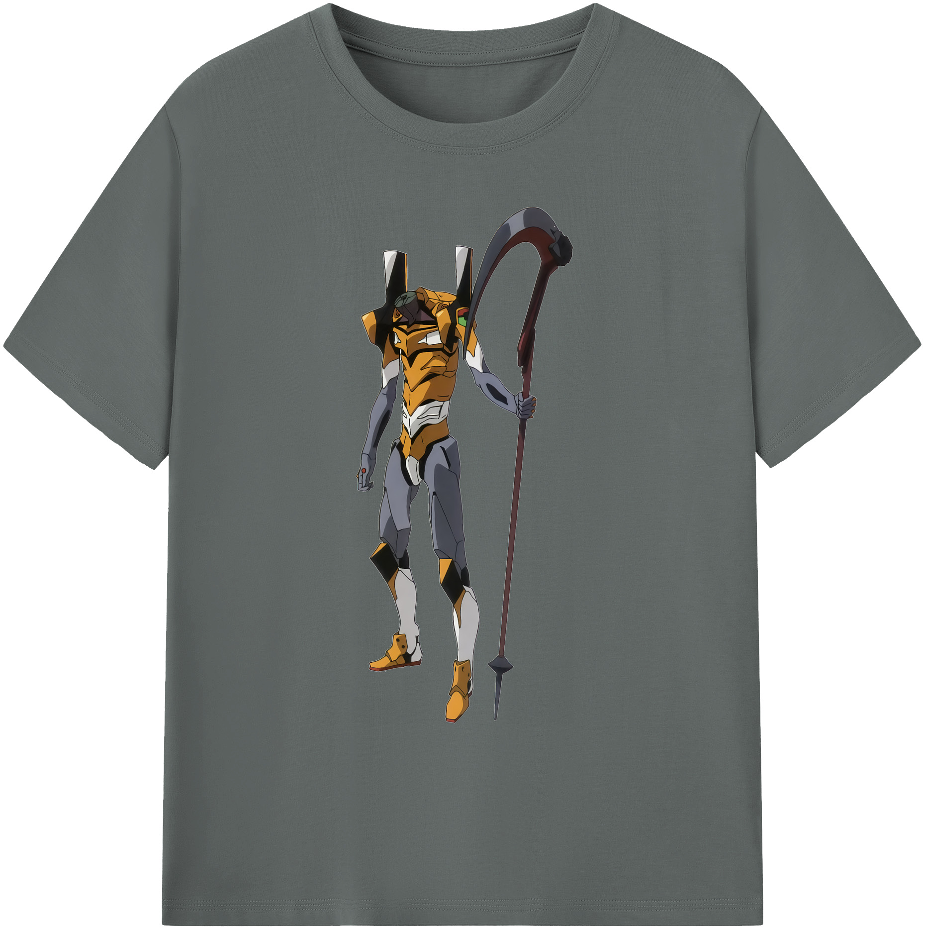 （画像用） EVA 新世紀エヴァンゲリオン 綿100％ メンズ半袖Tシャツ｜肌触りやわらか＆通気性